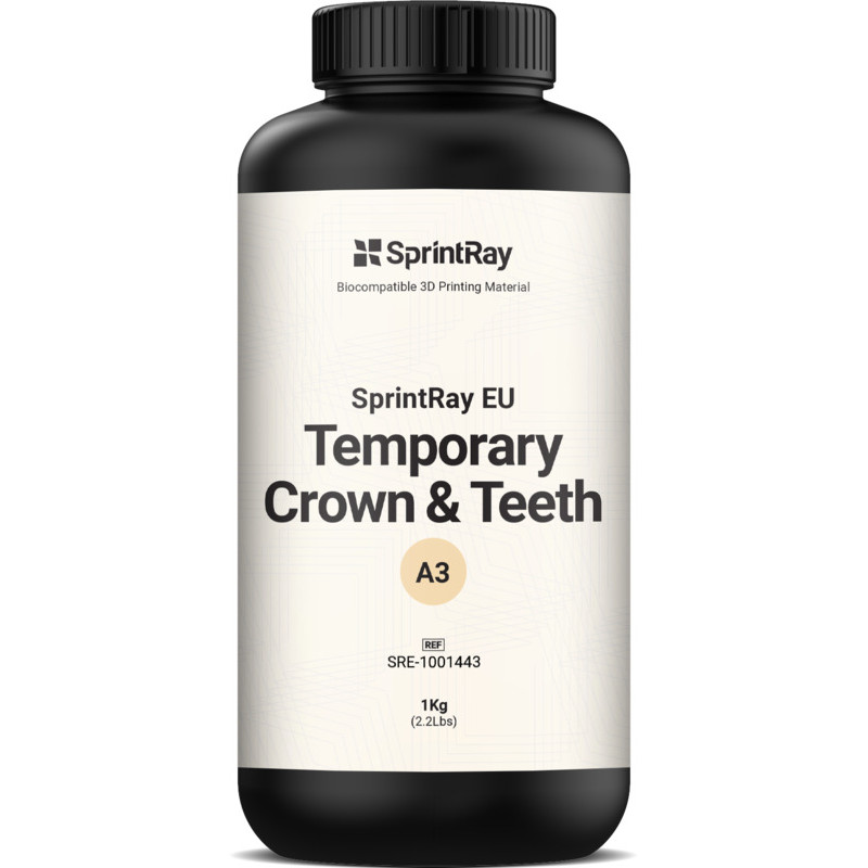 SprintRay EU Temporary Crown & Teeth A3