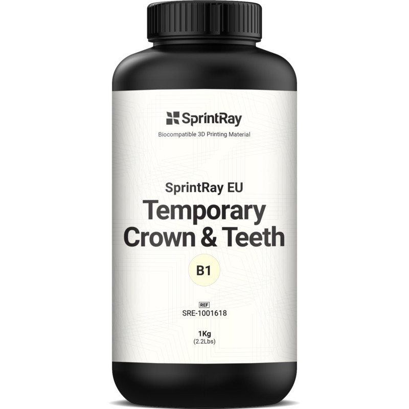 SprintRay EU Temporary Crown & Teeth B1 - 1 L