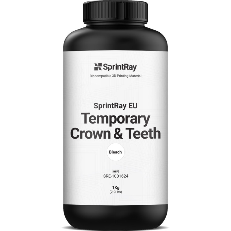 SprintRay EU Temporary Crown & Teeth Bleach