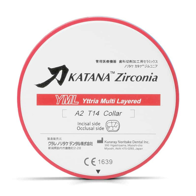 Zircone Katana YML - 14 mm - A2